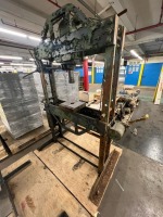 K.R. Wilson Hydraulic Press Model 37FX Serial 2920 75 Ton Capacity Dated 1951 - 2