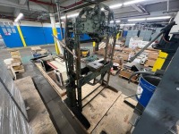 K.R. Wilson Hydraulic Press Model 37FX Serial 2920 75 Ton Capacity Dated 1951 - 8