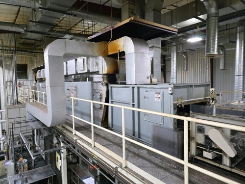 44'x5'x5' Paint Curing Gas Oven