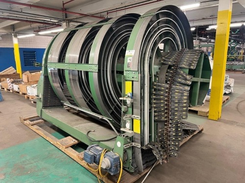 Spiral Conveyor System with SEW-Eurodrive Gearmotor