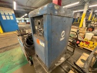 Miller 330 A/BP AC/DC Arc Welding Power Source Serial J60S1972 Stock No. 901041 on Casters