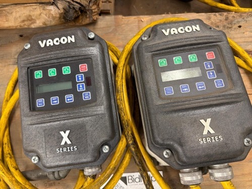 (2) Danfoss Vacon X4 AC Drive