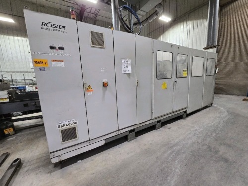 2013 Rosler Parts Cleaning and Abrasive Finish Line