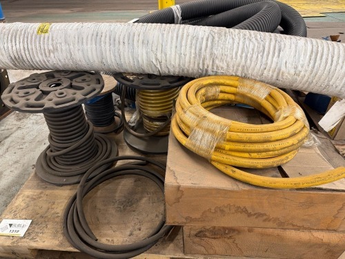 Pallet of Industrial hoses