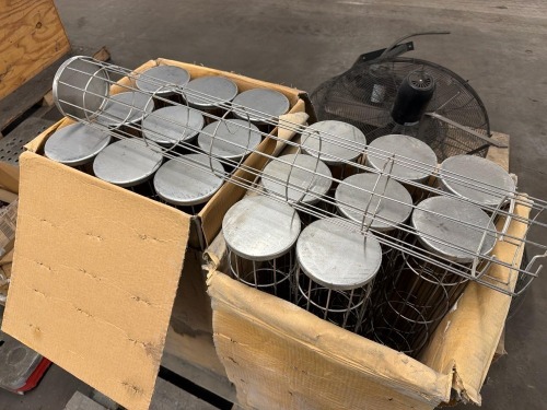 (18) Industrial baghouse filter cages