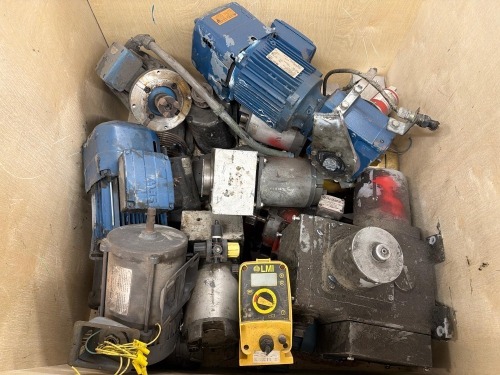 Scrap motors for parts
