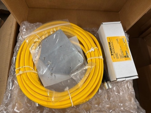 (7) Turck VB 80.5-4 8-Port Junction Boxes, with 12-Pin M23 Cables