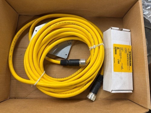 (23) Turck MultiBox 8-Port Junction Boxes VB 80-P7X9-CS12 (U7032), with (26) 12-Pin M23 Cables