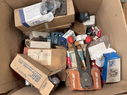 Mixed assortment of industrial parts