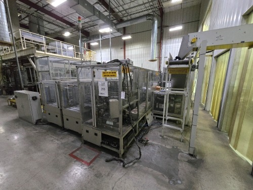 Custom Seatbelt Part Inspection and Transfer System, Pick and Place Arms