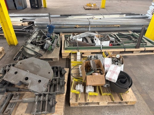 Disassembled Conveyor system