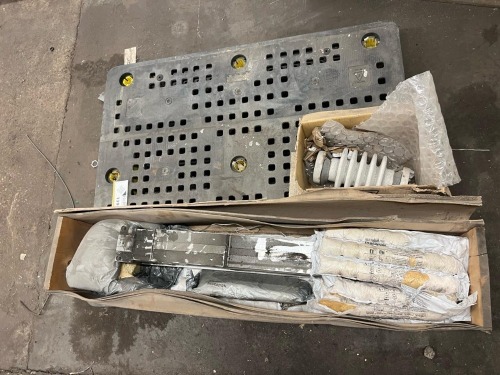 SMC Pneumatic Linear Actuator Column Assembly with Ceramic Electrical Insulator &ndash; Industrial Automation Slide Unit, Vertical Motion System