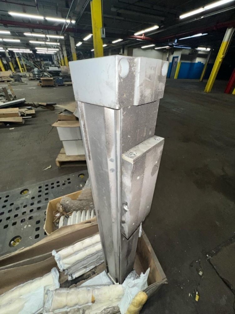 SMC Pneumatic Linear Actuator Column Assembly with Ceramic Electrical ...