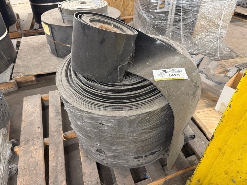 Roll of industrial conveyor belting