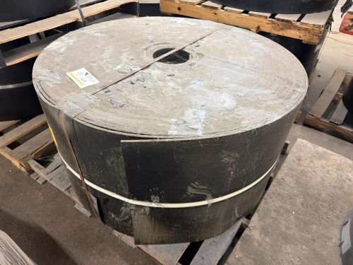 Roll of industrial conveyor belting