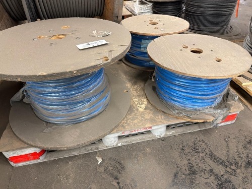 Pallet of electrical cables