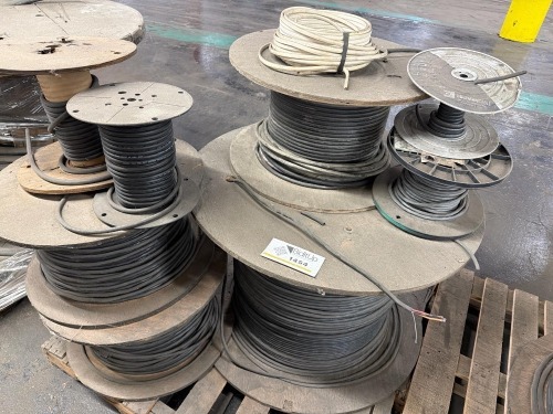 Pallet of electrical cables