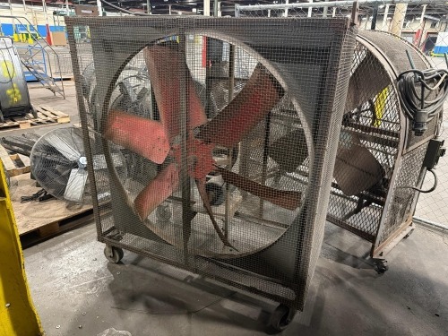 Large industrial box fan