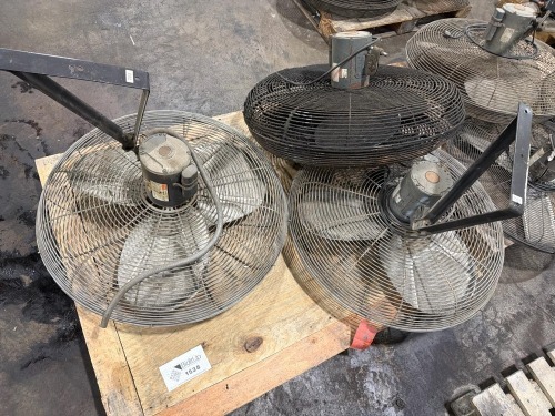 (3) Industrial air circulator fans