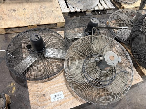 (3) Industrial air circulator fans