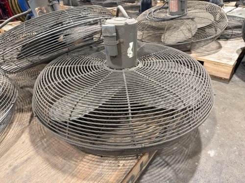(3) Industrial air circulator fans