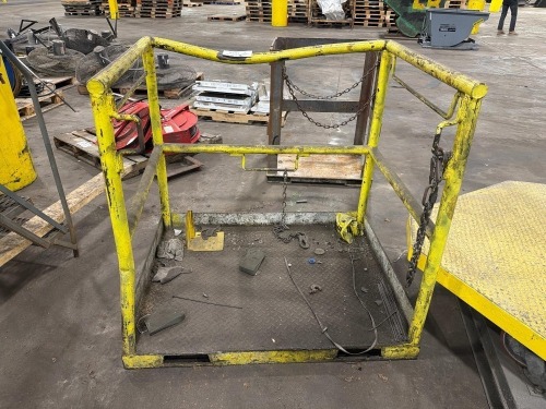Forklift work platform
