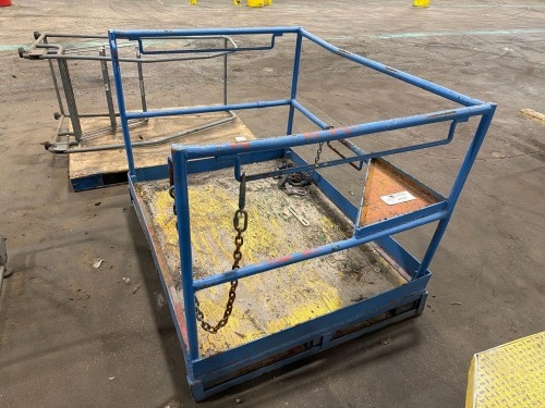 Forklift work platform