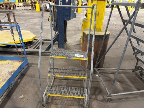 COTTERMAN Rolling warehouse ladder