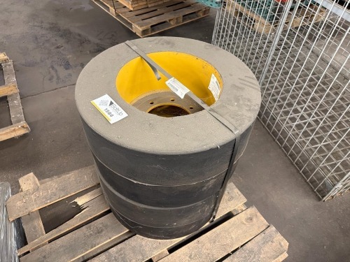 (2) Forklift tires