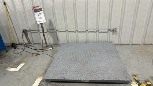 Brecknell 5&rsquo;. X 5&rsquo; Scale With Minebea Intec Midrics 1 Control, Model: Mis1Ur-V1