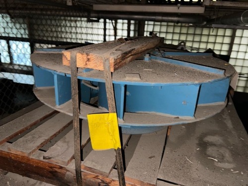 Industrial Fan Wheel / Impeller Assembly with Radial Blades