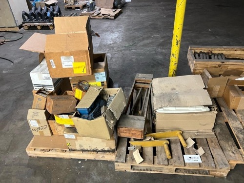 APC SUA750RM2U Rackmount UPS w/ Battery (NEW in Box) + Dayton 4Z128B Gear Motor + Demag Motor + VACON X4 Drive Components + Industrial Hardware Lot