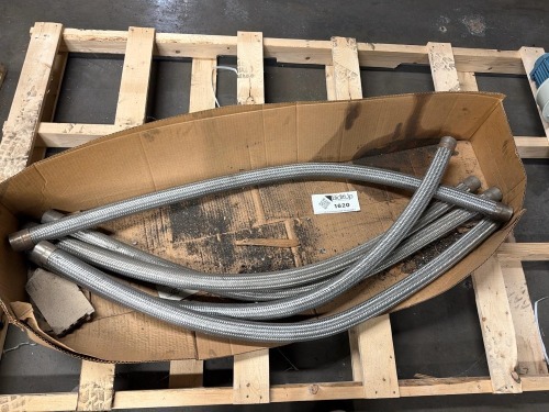stainless steel flexible metal hoses with a braided cover