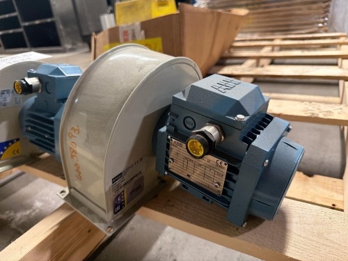 (2) ABB industrial electric motors