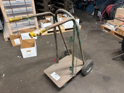 Industrial cutting torch cart