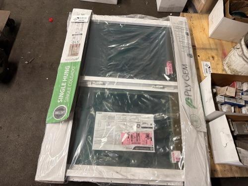 (3) 36&rdquo;x48&rdquo; Ply Gem Single Hung Windows