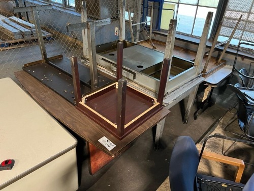 Assorted Industrial and Office Tables