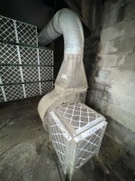 Industrial Air Handling / Filtration Blower System with Baldor Reliance Motor & Ducted Housing - 2