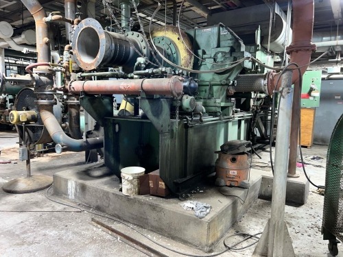 Cooper Turbocompressor Chiller System R1792440-0000 with TECO-Westinghouse 1750 HP Motor Frame 6810
