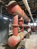 API Basco Heat Exchanger / Industrial Shell & Tube Heat Exchange Assembly with Piping Skid - 2