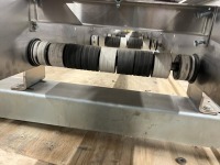 Gravity Roller Conveyor Section with Adjustable Supports and Mounting Brackets - 3