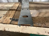 Gravity Roller Conveyor Section with Adjustable Supports and Mounting Brackets - 4