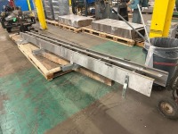Gravity Roller Conveyor Section with Adjustable Supports and Mounting Brackets - 5
