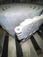 (5) Modular Plastic Conveyor Belts / Tabletop Chain Belting Sections - 5