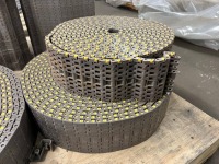 (8) Modular Plastic Conveyor Belts (2 Wide, 6 Narrow) / Tabletop Chain Belting - 3