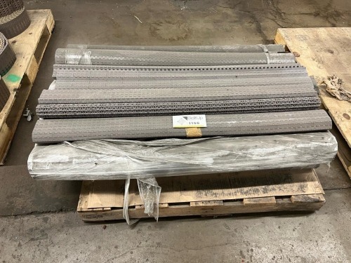 Modular Plastic Conveyor Belting Sections / Tabletop Chain Belts (Straight Runs)