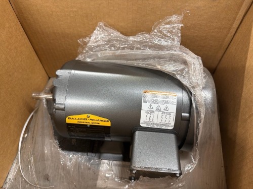 Baldor Reliance Industrial Motor (Appears new & unused)