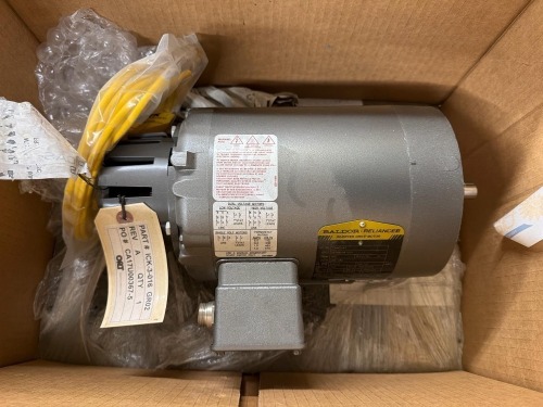 Baldor Reliance Inverter Drive Motor (Appears unused)