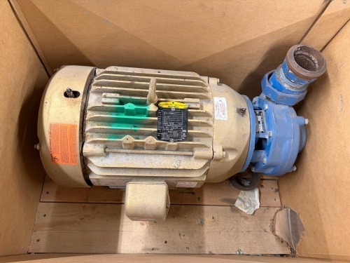 Baldor Reliance SuperE Motor with Goulds 3656 Series Centrifugal Pump