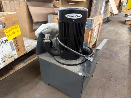 A-Ryung ACP-750HF coolant pump with 3-phase induction motor